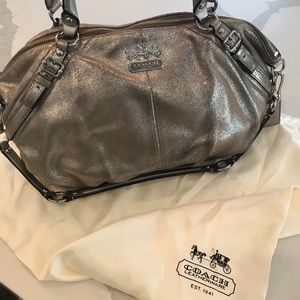 COACH Madison Large Sophia Shimmer Satchel